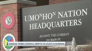 Omaha Tribe Council meets to oust chairman
