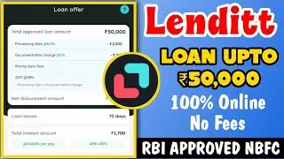 Lenditt Loan App 2023 in Tamil | Lenditt Instant Personal Loan App 2023 | Loan in just 30 Minutes