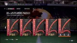 Fifa23 - 83+ x 25  pack for TOTY!!!