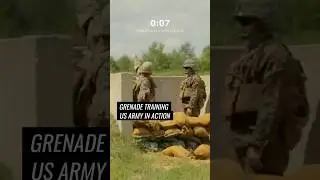 US Army Grenade Throwing Training in Action