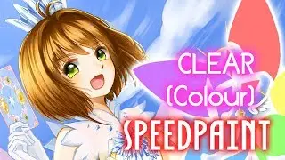 Speedpaint - CLEAR [Colour only] (Cardcaptor Sakura: Clear Card Fanart)