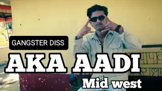 AADI - Gangster DISS || @Daijenoo beat || Midwest || CgGang