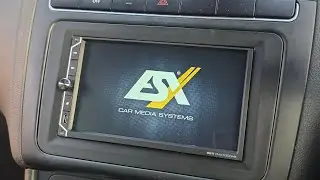 VW Polo Head unit upgrade and Number plate reverse camera 