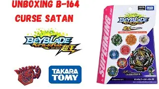 (TAKARA TOMY) *UNBOXING CURSE SATAN* BEYBLADE SUPERKING !