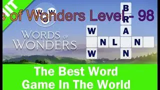 Words of Wonders Level 98 | #Wordsofwonders | #words | #sbo | #sbotvm | #workfromhome