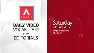 Vocabulary Episode 37 | Vulnerable, Livestock , Renege , Biodiversity   | THE HINDU Editorial Words