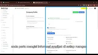 Basic: Tetapkan Maklumat Syarikat