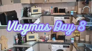 Влогмас, день 8: Полная переустановка кухни + преображение к Рождеству! 🎄✨ #Влогмас #УборкаСоМной