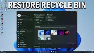 How To Restore Missing Recycle Bin in Windows 11 - Easy Fix