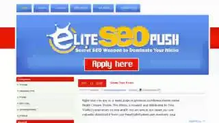 Free Premium Wordpress Themes - Bright Colours Theme