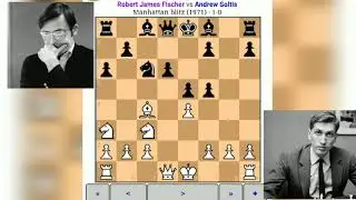Robert James Fischer vs Andrew Soltis Manhattan blitz (1971) &middot; 1-0