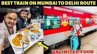 Most Luxurious Rajdhani Express in Indian Railways😍 | 22221 | IRCTC Food