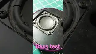 Bass test Logitech x50 Bluetooth speaker