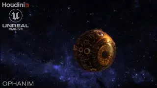 Ophanim  - 3D Animation  - Houdini Unreal