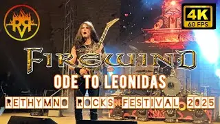 Firewind - Ode To Leonidas Live Rethymno Rocks Festival 30.08.25