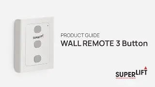 How to Replace the Battery | Superlift 3-Button Wall Remote