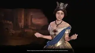 Sid Meier's Civilization VI - Victoria of England Animations