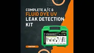 Complete A/C & Fluid Dye UV Leak  Detection Kit | Northbin #ecommerce#shopify #shopping #tools