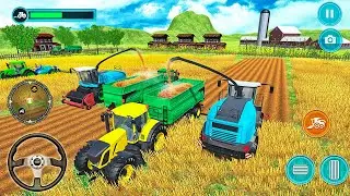 Real Tractor Farming Simulator 2018 - Farm Tractor Plowing & Sowing - Android Gameplay