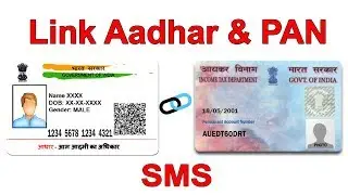 How to Link Aadhar with PAN card through SMS | Help in Tamil