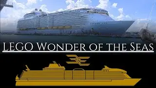 LEGO Wonder of the Seas - A Novel Approach to the Oasis Class Design