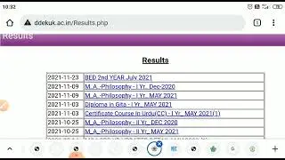 kuk University: Distance Education result update 2021