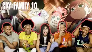 SPY X FAMILY 10 (Reacción) | Partido de quemados! / Damian x Anya!