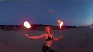 Firedancers - DISSOLV 'Ascendant Sun' [360 Video]