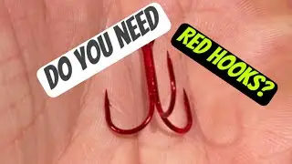 Red Treble Hooks&hellip;A Must For THESE 2 Lure Categories