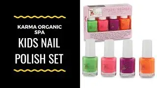 Kids Nail polish Set 2 - Non-Toxic, Vegan and Cruelty-Free
