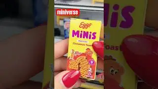 NEW Miniverse Real Brands  ✨ #miniverse #unboxingvideo #miniature #satisfying #asmr