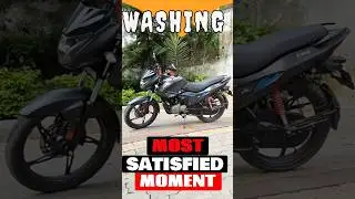 #MotorcycleWashing How to Deep Clean with Foam Generator Most Satisfying ASMR #shorts