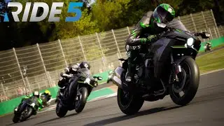 Ride 5 | KAWASAKI NINJA H2 2020 - MONZA Raceway gameplay #ride5 #bike #gaming #kawasaki  #monza