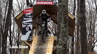 Luca Shaw - Downhill Southeast - TTC winning run Round 1 2022