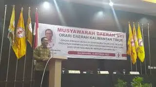 Pembukaan MUSDA ORARI Kalimantan Timur
