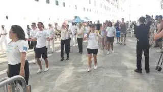 Norwegian gem dock party