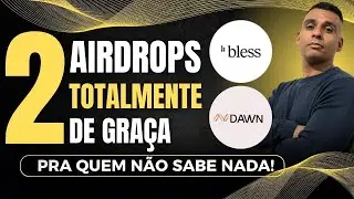 🚨2 Airdrops totalmente de GRAÇA pra quem não sabe nada!🚨