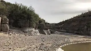 Take A Walk Through Time At Rio Grande River TX Side Inlet Recently Flooded Due To Generous Rainfall