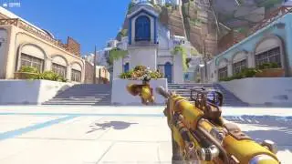 [Overwatch] Zenyatta primary attack animations (Third Person Perspective)