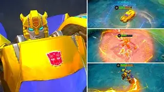 NEW BUMBLEBEE | X.borg Transformer Skin Skill Effects Preview | MLBB