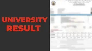 ASU University result kaise dekhe | How to check University result | asu result | #universityresult