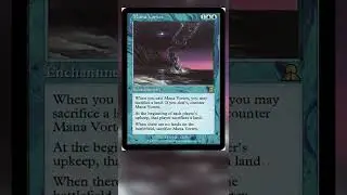 Salty Cards Mana Vortex #mtg #mtgcommander #magicthegathering