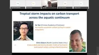 OCB Seminar Series: Osburn & Yan - Tropical storm impacts carbon transport across aquatic continuum