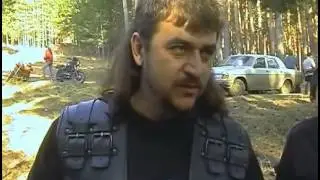 Байкеры Ночные волки. Белорецк, 2004 год.