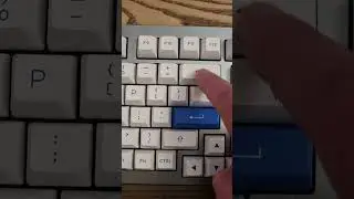 Akko Blue on White Fullset keycaps