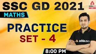 SSC GD 2021 | SSC GD Math | Practice Set #4