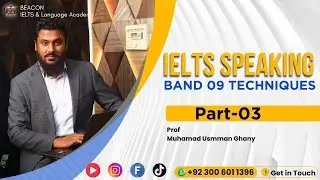 IELTS speaking Part III Band 09 Techniques