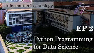 Python Programming for Data Science - EP2