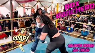 Las se&ntilde;oritas ya tra&iacute;an pleito, La Atrevida V.S La Gaby  Box Ranchero de Tepuxtepec Mixe Oaxaca💯🥊💥