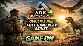 DAY 8 |  Rex Taming Hunt | ARK Survival Ascended LIVE | Game ON